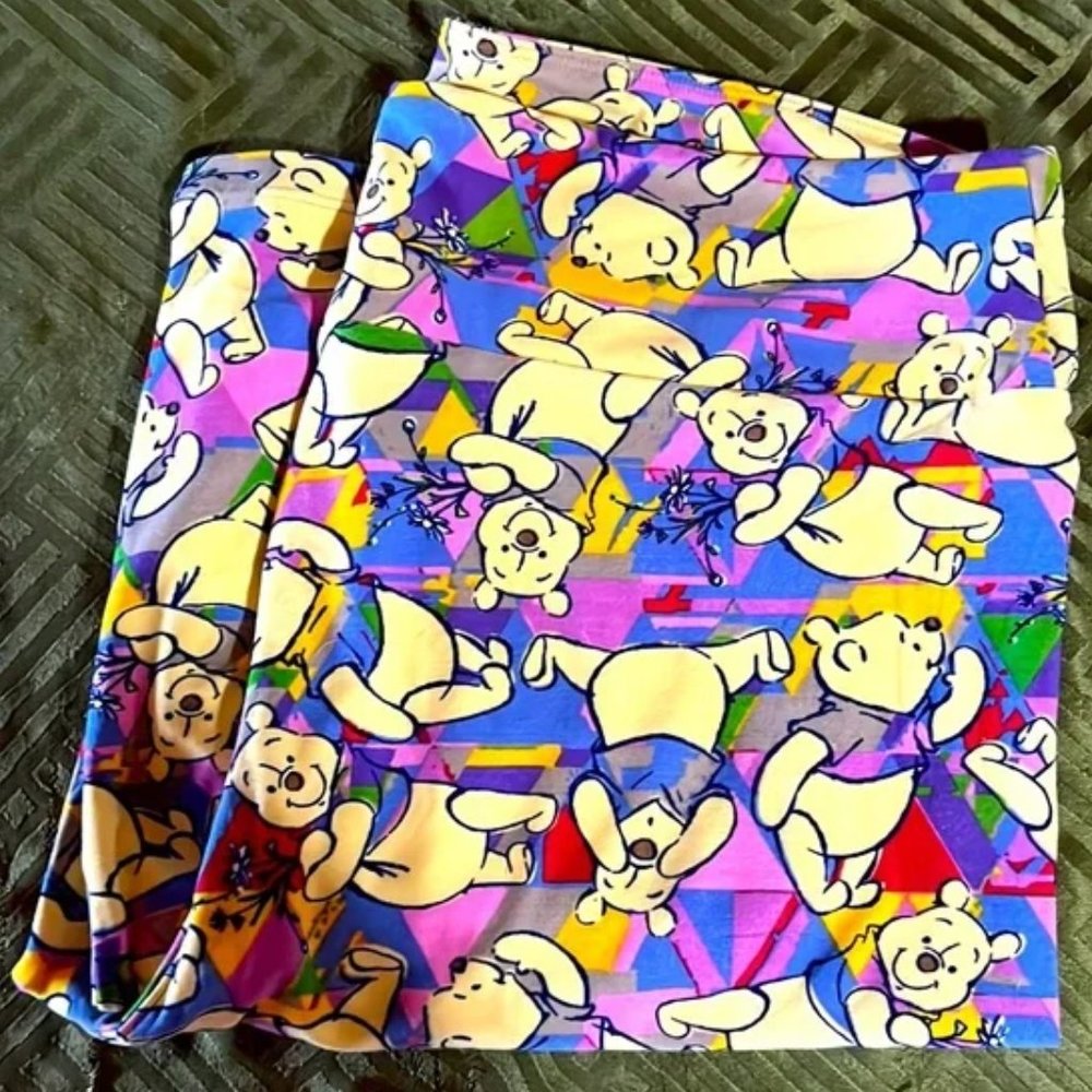 New LuLaRoe TC2 Winnie Pooh Disney Leggings